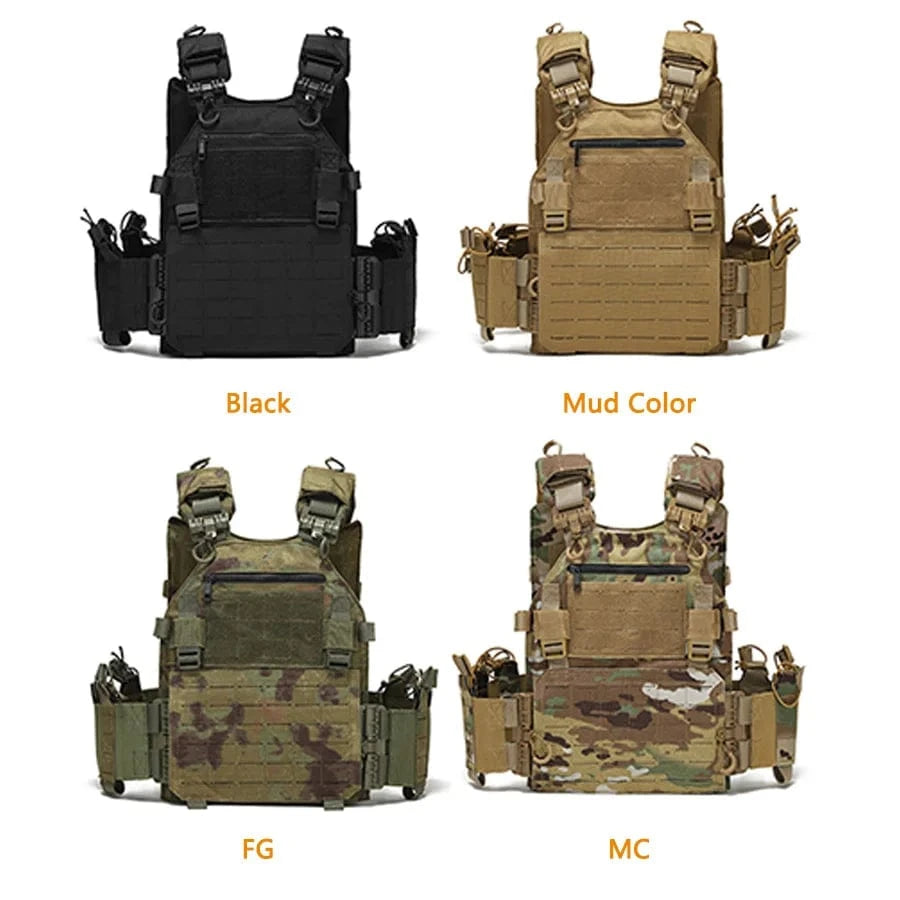 IRONFIELD V5 MOLLE CARRIER – Quick Release Vest, 1000D Waterproof Shell
