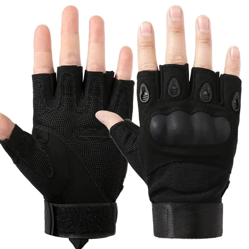 RAVEN MK-II Half-Finger Tactical Gloves – Reinforced Combat Grip