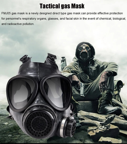 BLACKOUT REAPER-X – CBRN Full-Face Tactical Gas Mask with NATO Filter Support