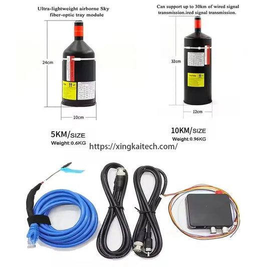 OBSIDIAN LINK V1 – Anti-Jam Fiber Optic Drone Tether (3KM–30KM)