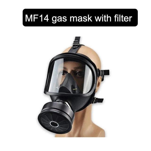 MF14-B RESPIRATOR UNIT – Full-Face Tactical Gas Mask for Chemical, Smoke, and Work Safety