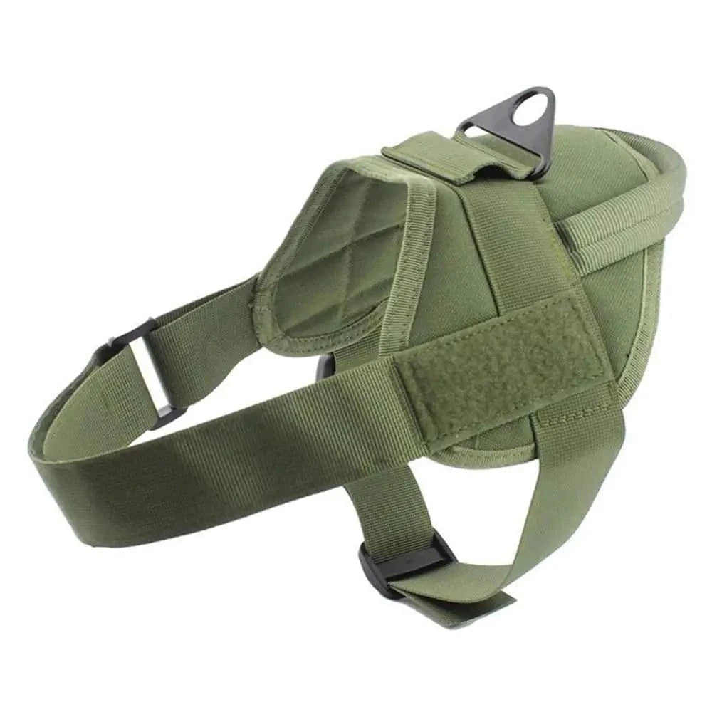 Tactical Dog Training Vest | Military-Style K9 Harness (45–70cm)