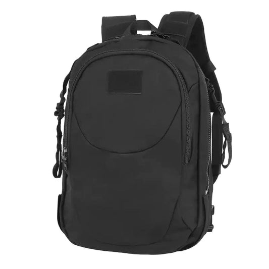 Black tactical backpack vest