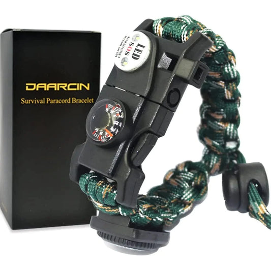 STRIKECORD AK87 – Survival Paracord Bracelet (21-in-1)