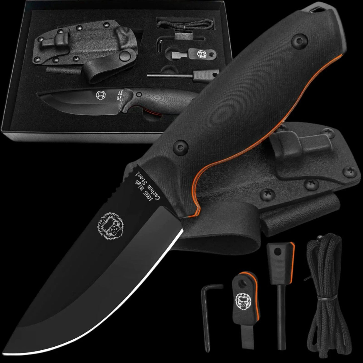 REDLINE V9 – 1095 Carbon Survival Knife