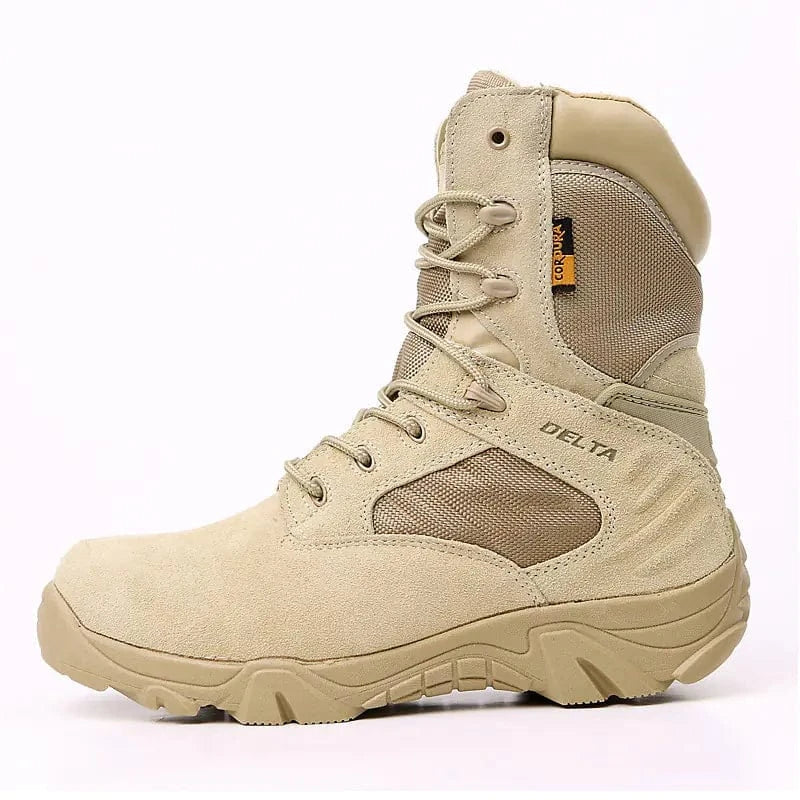 DUSTWALKER T9 – Desert Tactical Combat Boots, Lightweight Mesh Body, Anti-Slip Sole
