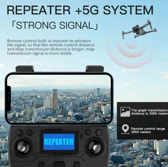 SKYLOCK SG908MAX V2 – GPS 4K Tactical Drone