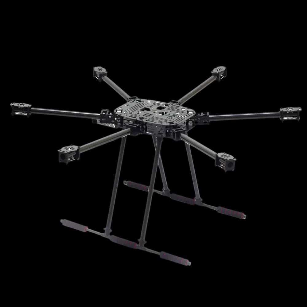 HEXCORE ZD850 FRAME – Full Carbon Fiber 850MM Hexacopter Chassis with Foldable Arms