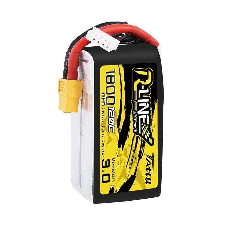 BLACKCELL R-1800 V3 – 14.8V 1800mAh 4S 120C Tactical LiPo Battery (XT60)