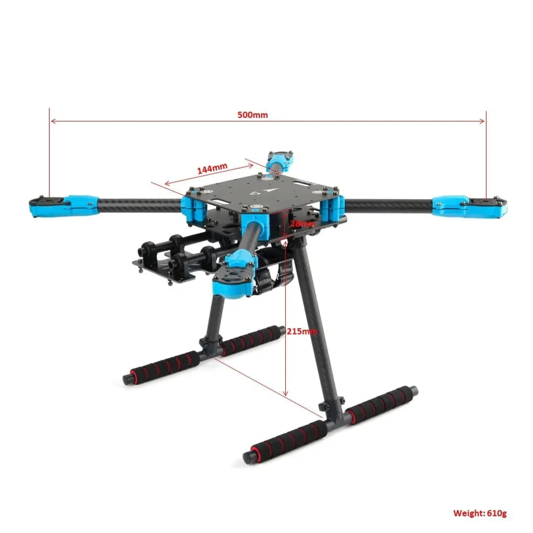 SKYCORE V2 – HolyBro X500 Tactical Drone Assembly Kit (ARF/Frame Only)