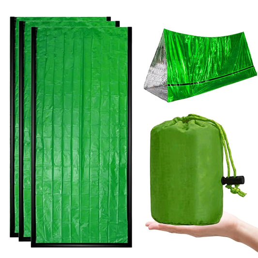 EMBERWRAP T3 – Emergency Survival Bivy (3-Pack)