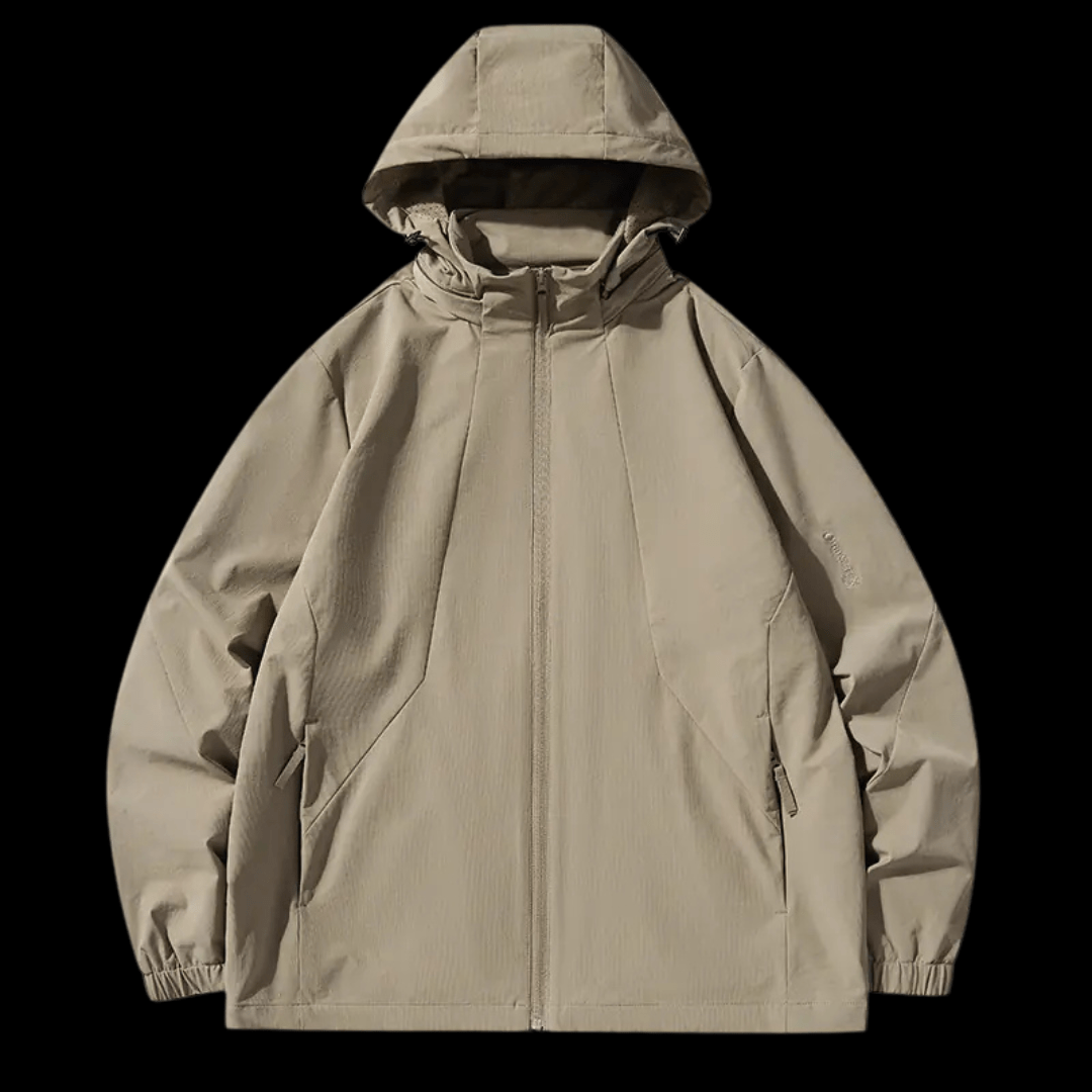 Men's Outdoor Tactical Lightweight Jacket | Windproof Poly Shell