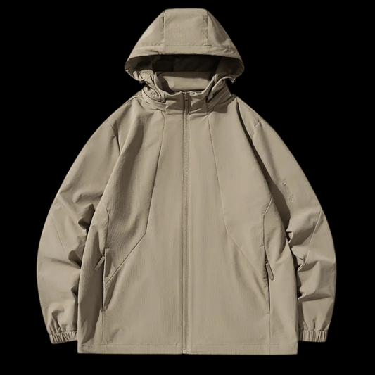 Men's Outdoor Tactical Lightweight Jacket | Windproof Poly Shell