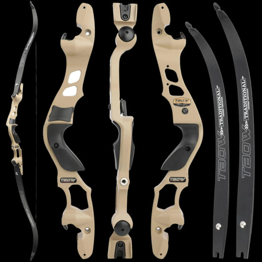 SANDSTRIKE ILF V2 – 62" Tactical Recurve Bow (30–60LB CNC Riser)