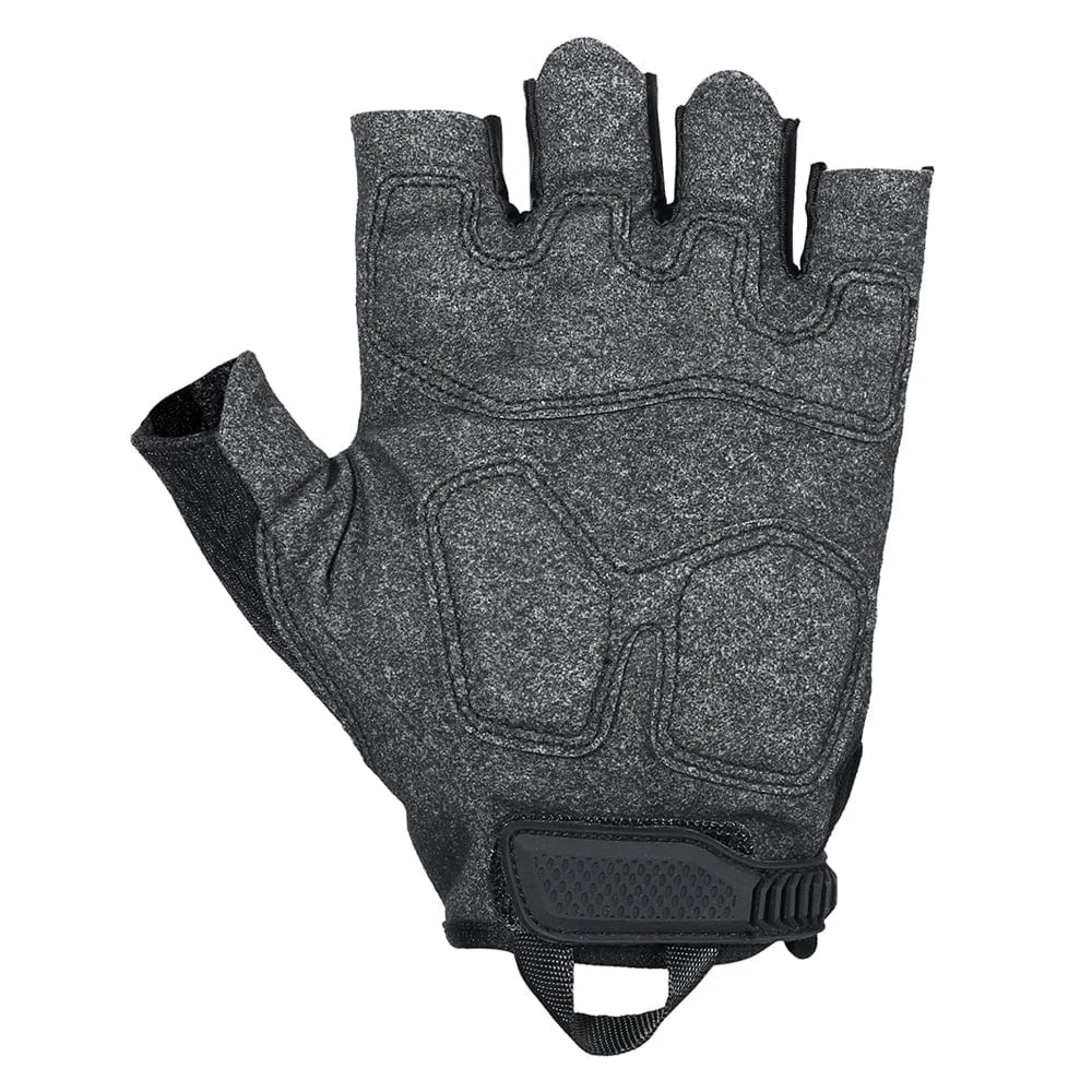 VANGUARD B53 – Tactical Fingerless Gloves, Reinforced Palm, Breathable Grip, Half-Finger Ops