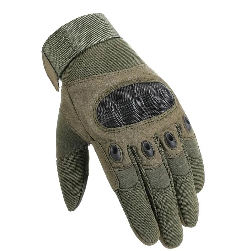 REACTOR Z5 – Hard-Knuckle Tactical Gloves, Full-Finger, Touchscreen, Moto-Ready