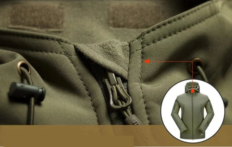 SHARKSKIN V6 TACTICAL JACKET – Soft Shell Waterproof Military Combat Coat