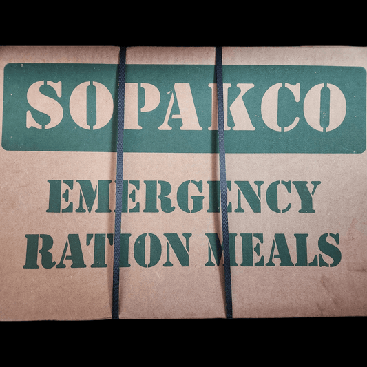 MEALCRATE X14 – Sopakco MRE Case (14-Pack, Green Box)