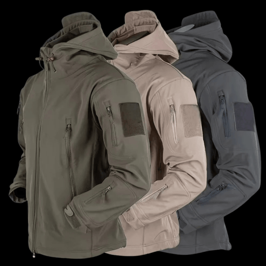 SHARKSKIN TACTICAL V7 – Fleece-Lined Waterproof Soft Shell Combat Jacket