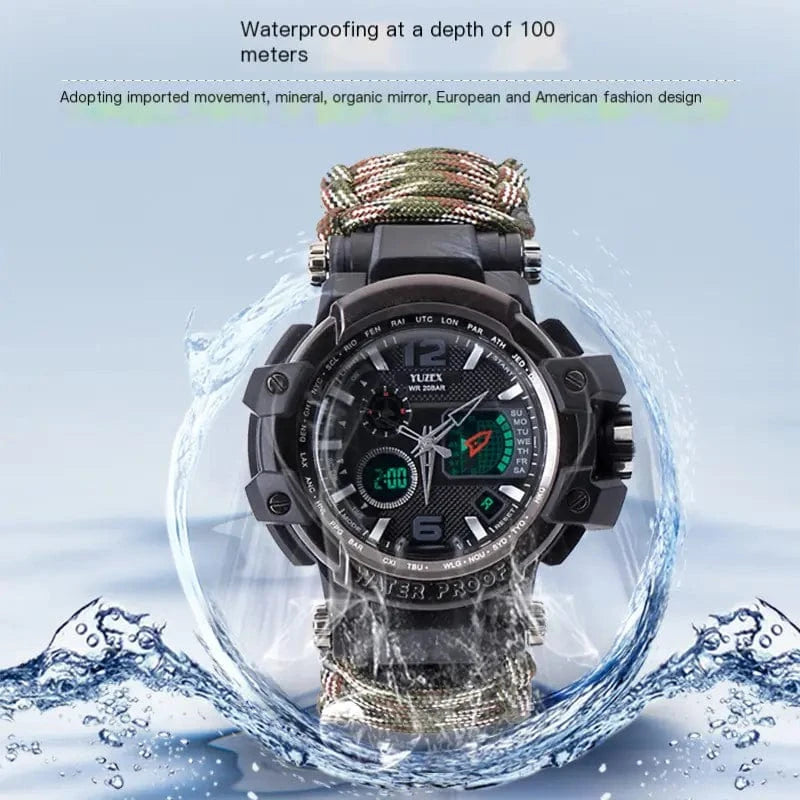 STRIKECORD V2 – Tactical Paracord Bracelet with Multitool