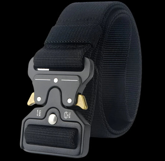 Tactical Nylon Training Belt | Military-Grade 125cm (Black, Green, Yellow)