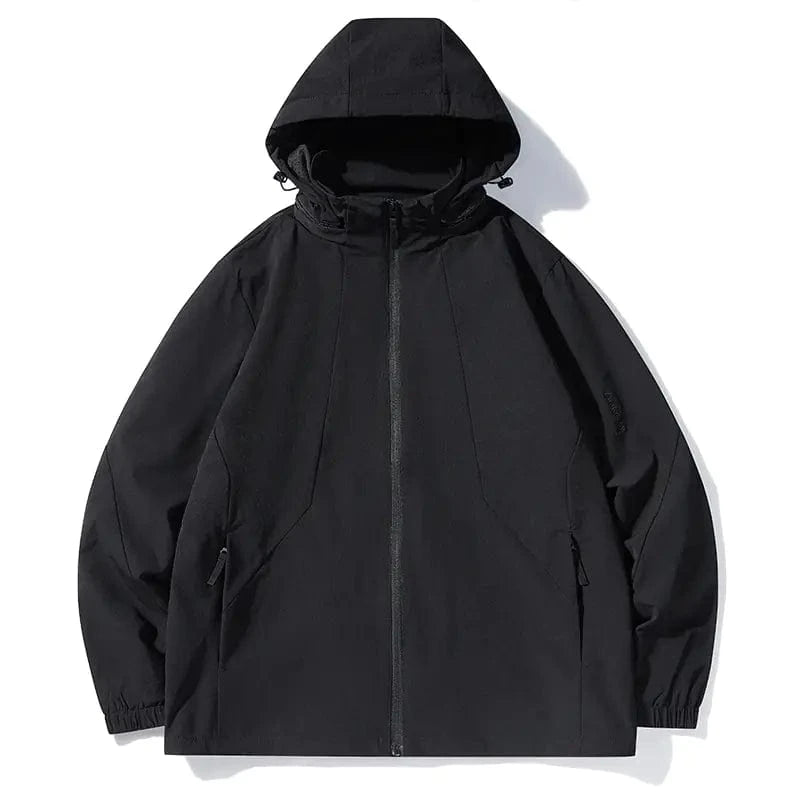Men's Outdoor Tactical Lightweight Jacket | Windproof Poly Shell