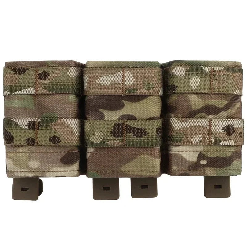 FAST MAG POUCH – TRIPLE 5.56 MOLLE SYSTEM BY ERQYGRA