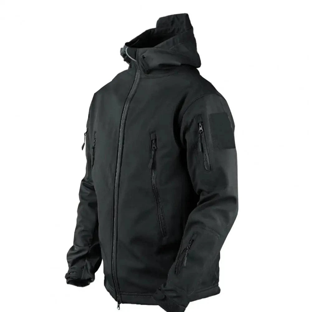 Men Jackets Military Field Windbreaker Men Waterproof Coat Hoodie Men Hunting Army Zipper Hooded Jacket Outerwear