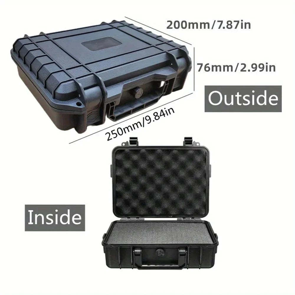 BLACKVAULT MKX Hard Storage Case – Waterproof Impact-Proof Utility Lockbox
