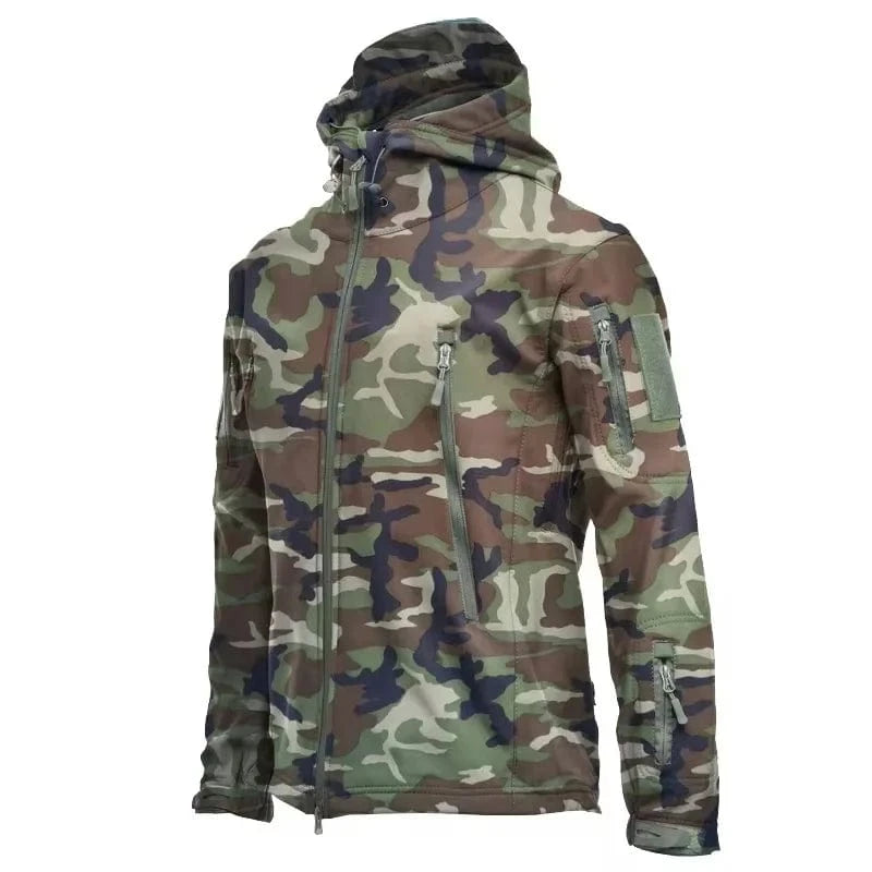 SHARKSKIN TACTICAL V7 – Fleece-Lined Waterproof Soft Shell Combat Jacket