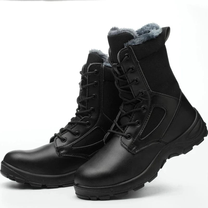 STRIKEFORCE T7 – Steel Toe Tactical Boots, Anti-Slip, Puncture-Proof Safety Build