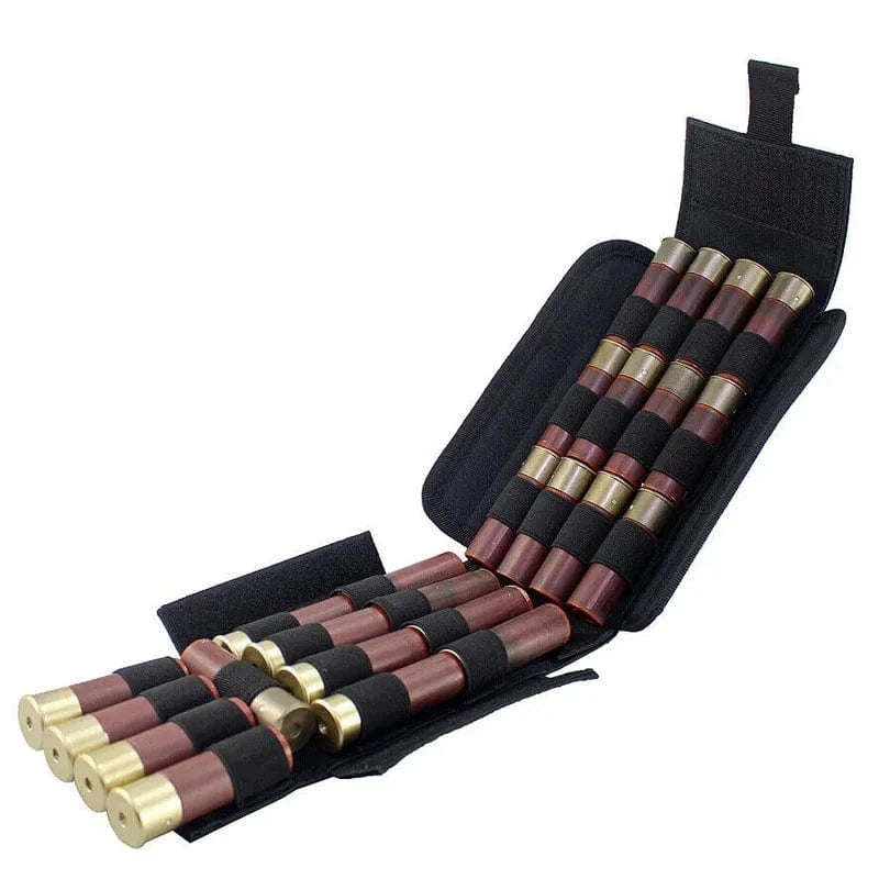 WARBELT V25 – 25-Round Tactical 12 Gauge Shotgun Shell Pouch (MOLLE Waist-Ready)
