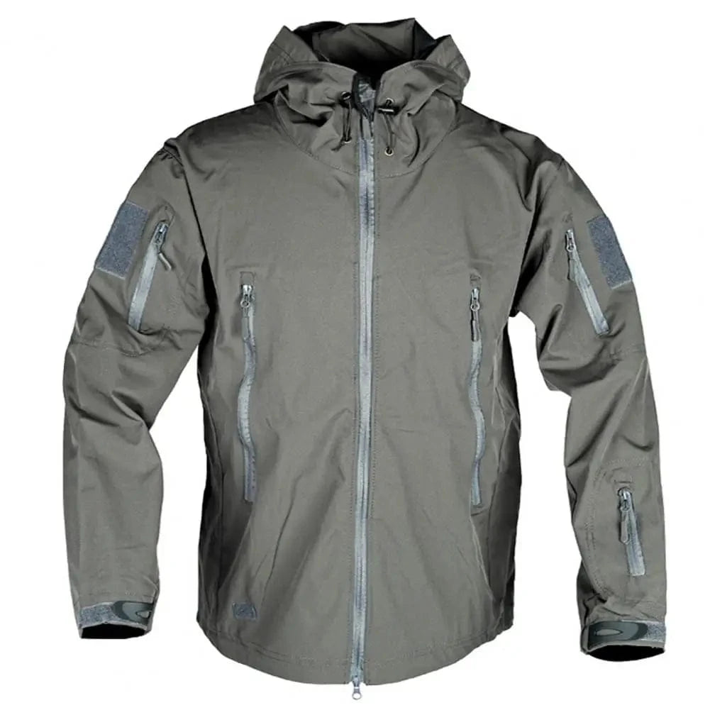Men Jackets Military Field Windbreaker Men Waterproof Coat Hoodie Men Hunting Army Zipper Hooded Jacket Outerwear