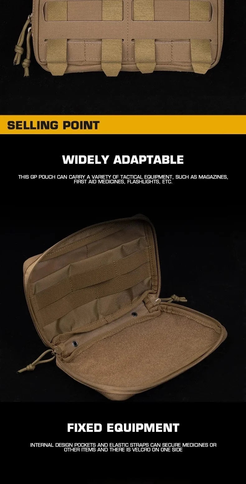 SENTRYCORE GP-129 – Tactical MOLLE Utility Pouch EDC Organizer