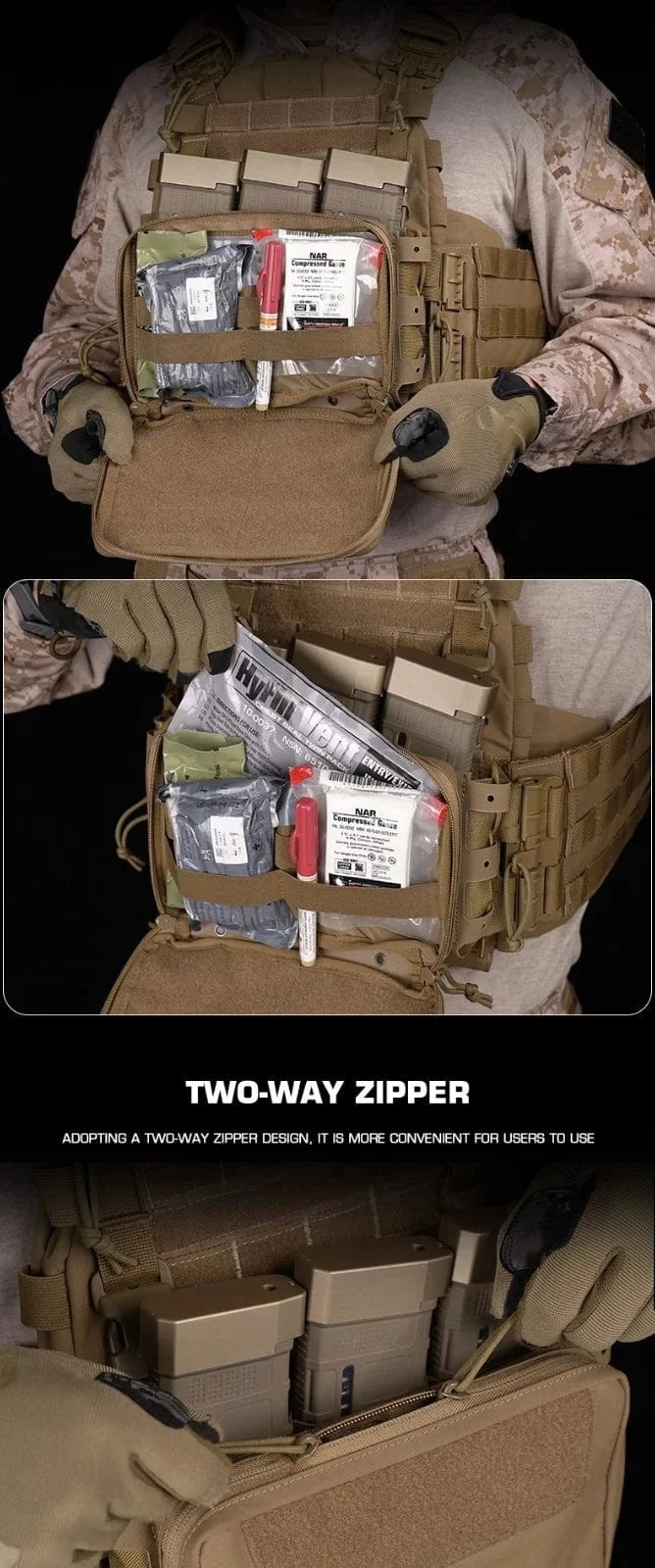 SENTRYCORE GP-129 – Tactical MOLLE Utility Pouch EDC Organizer