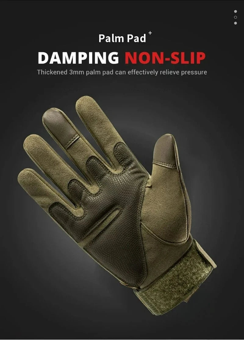 PHANTOMGRIP V2 – Tactical Waterproof Combat Gloves (Full & Half-Finger)