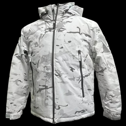 L7 Winter Warm Waterproof Jacket Parkas Men Windbreaks Hunting Tactical Hunting Camping Hiking Down Jacket Polar Region Coat