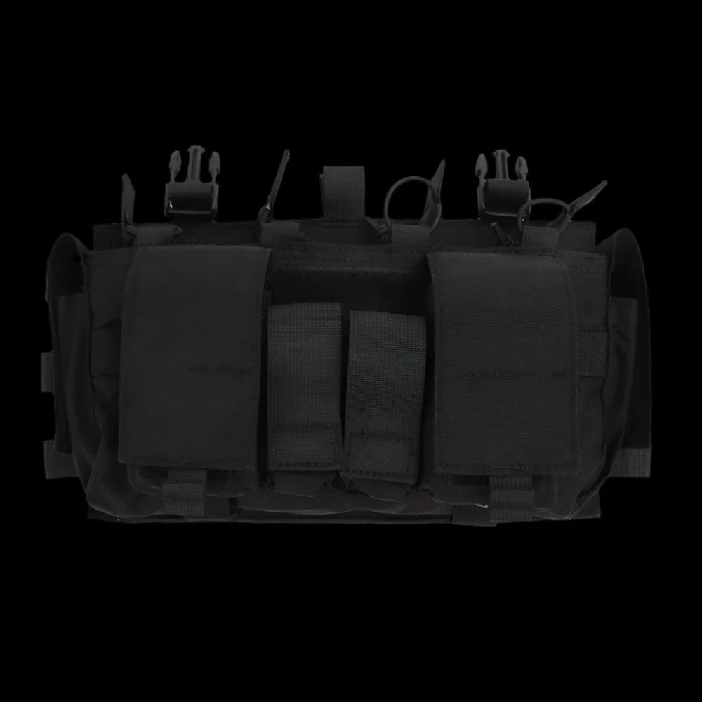 EMERSONGEAR Tactical MF Gen IV Chest Rig – 500D Nylon Placard Mag Carrier