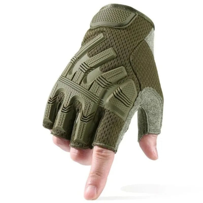 GHOSTCUT F2 Fingerless Gloves Non-slip Breathable Half Finger Mitterns