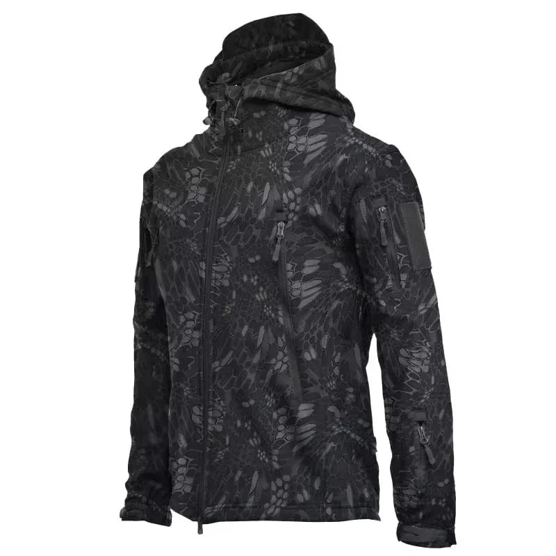 SHARKSKIN TACTICAL V7 – Fleece-Lined Waterproof Soft Shell Combat Jacket