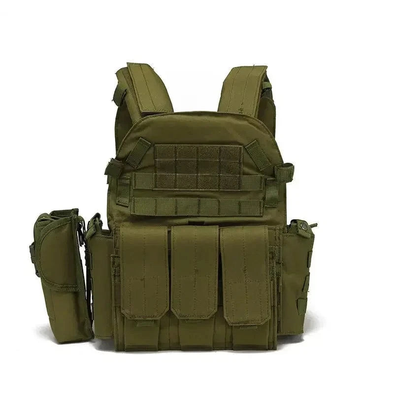 6094 ALPHA CARRIER – Lightweight Tactical Vest with Quick-Release + MOLLE Loadout