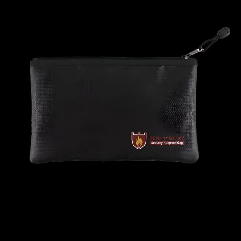FIREGUARD LZ-7 Tactical Document Pouch – Fireproof Waterproof Bag for Secure ID & Valuables