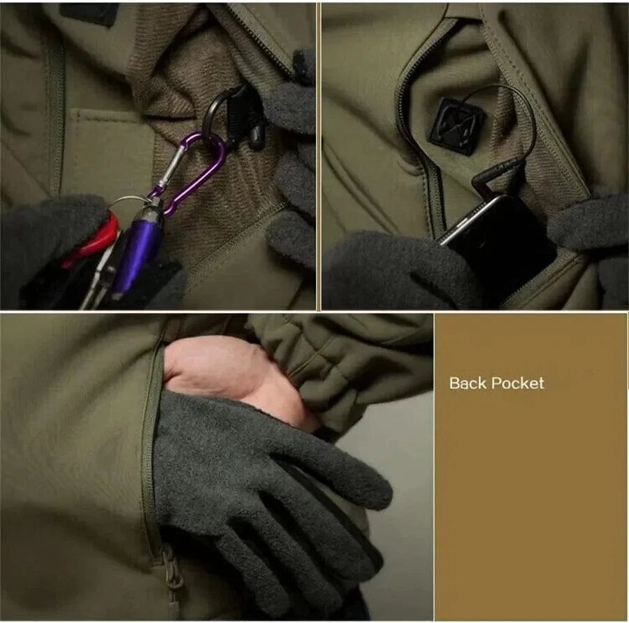 SHADOWCORE TACTICAL SET – Waterproof Fleece-Lined Soft Shell Combat Jacket & Pants