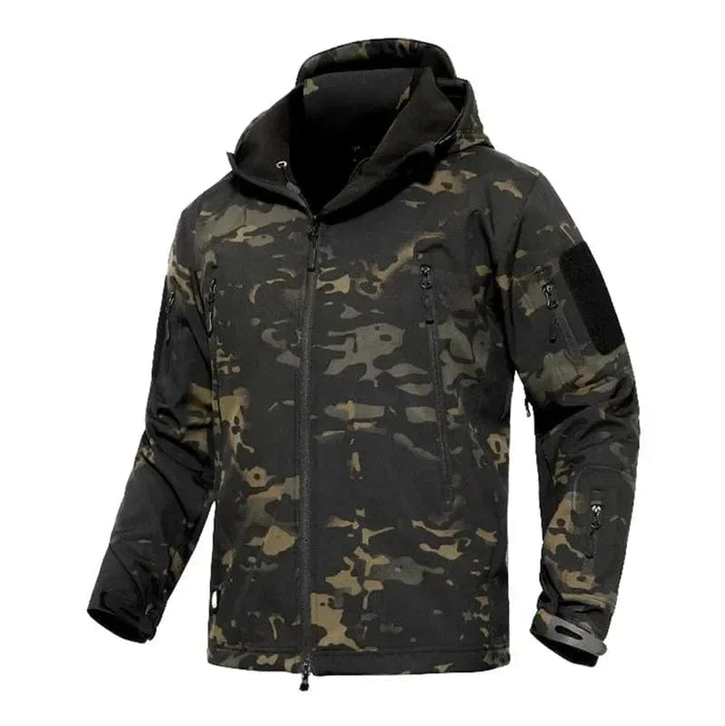 SHADOWCORE TACTICAL SET – Waterproof Fleece-Lined Soft Shell Combat Jacket & Pants