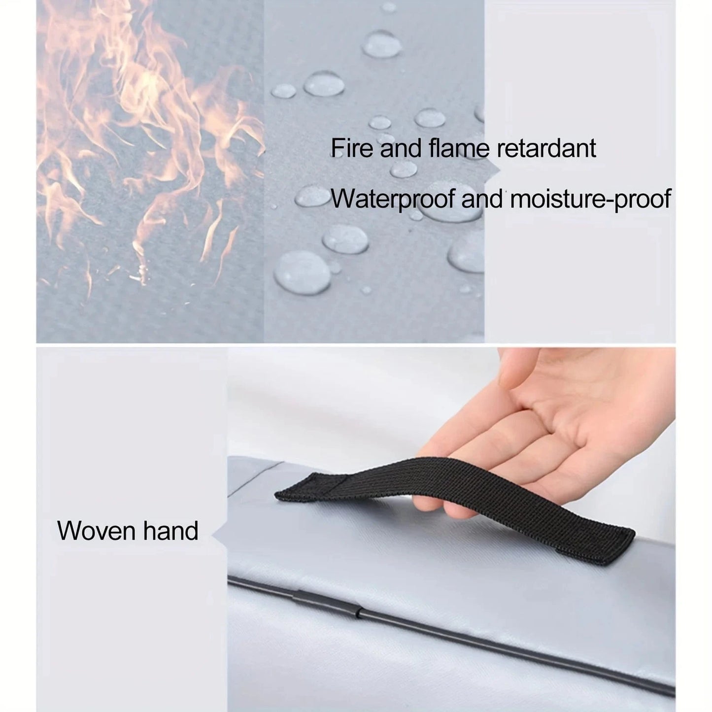 FIRELOCK M7 Document Safe – Fireproof Multi-Layer Storage Case with Zipper Lock & Waterproof Lining