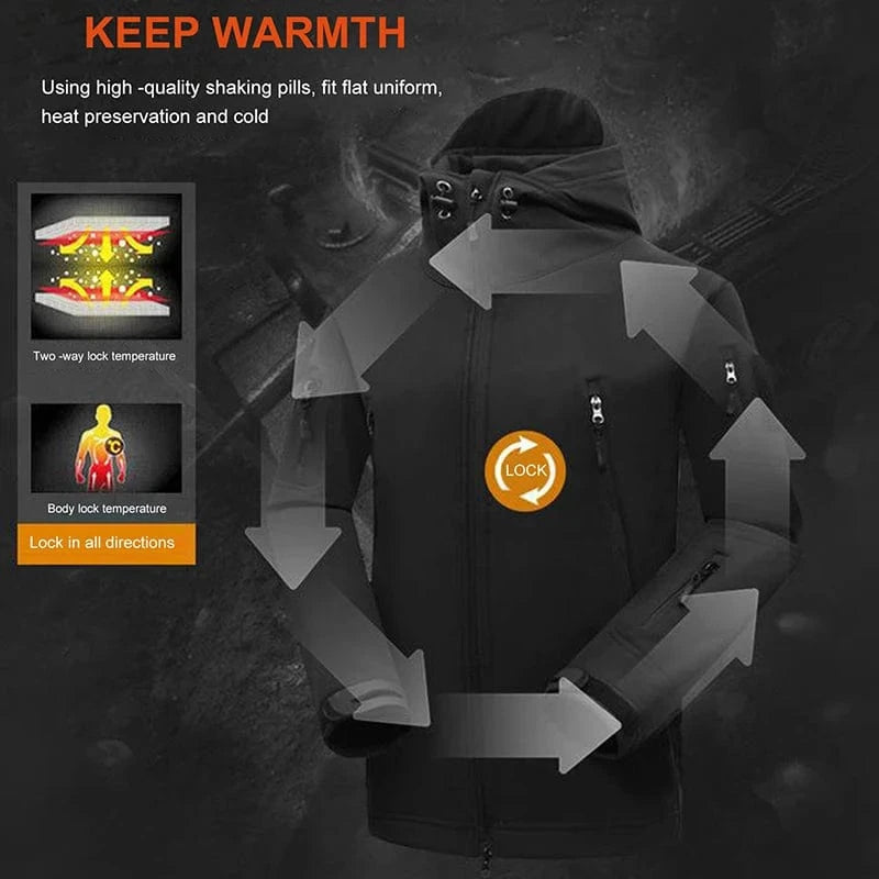 SHADOWCORE TACTICAL SET – Waterproof Fleece-Lined Soft Shell Combat Jacket & Pants