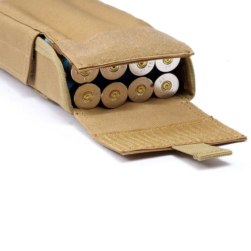 WARBELT V25 – 25-Round Tactical 12 Gauge Shotgun Shell Pouch (MOLLE Waist-Ready)