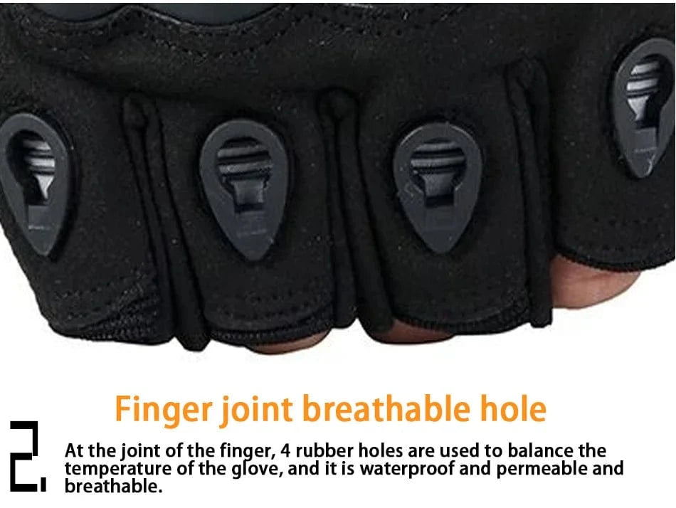 IRONHIDE V5 – Tactical Half-Finger Shell Gloves