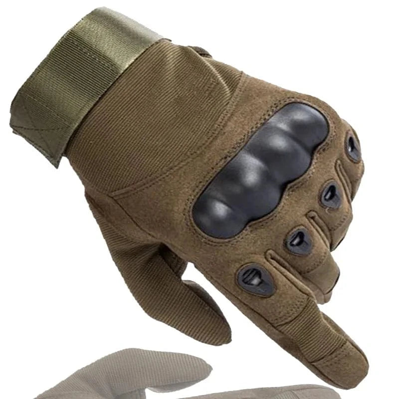 IRONHIDE V5 – Tactical Half-Finger Shell Gloves