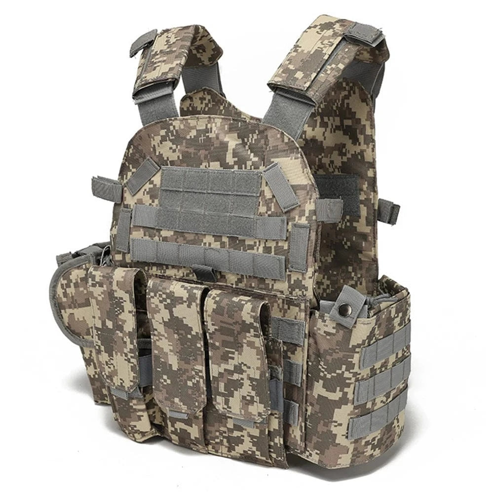 STRIKEWRAITH V2 – 600D MOLLE Tactical Vest, Adjustable Plate Carrier, Ops-Ready Loadout Rig